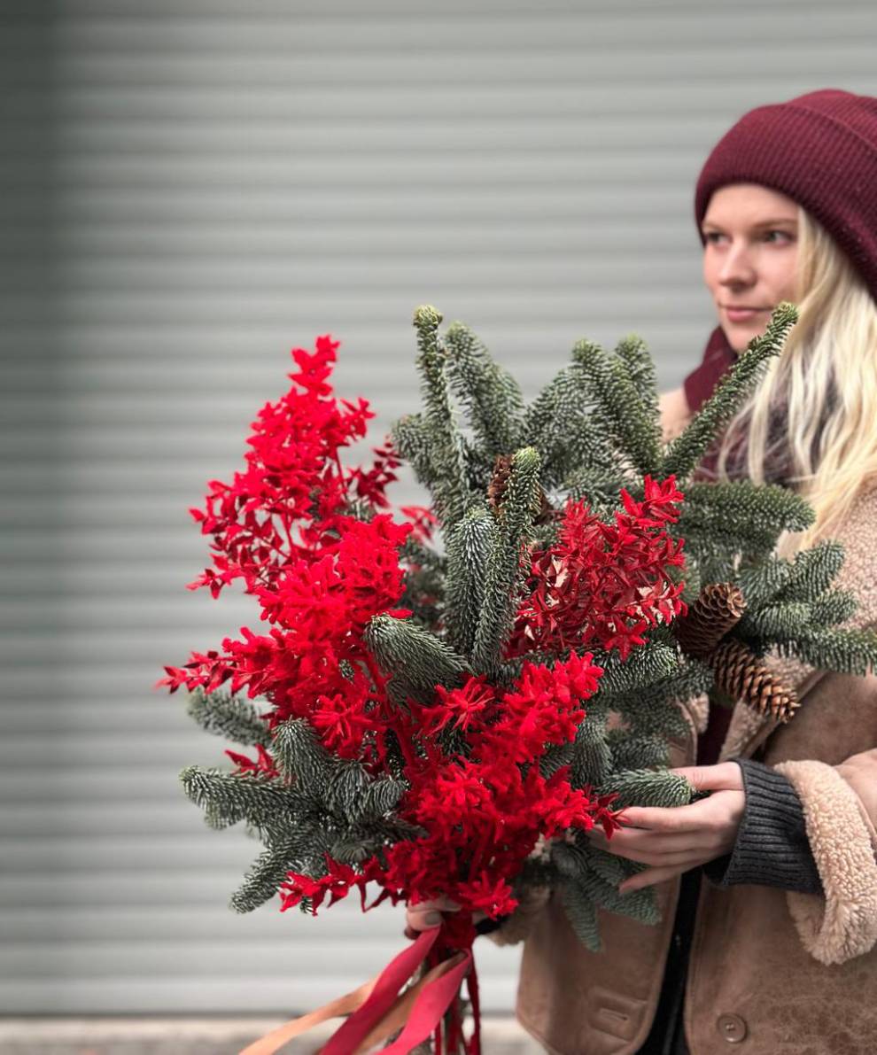 Дуо букет "Вечер у камина"