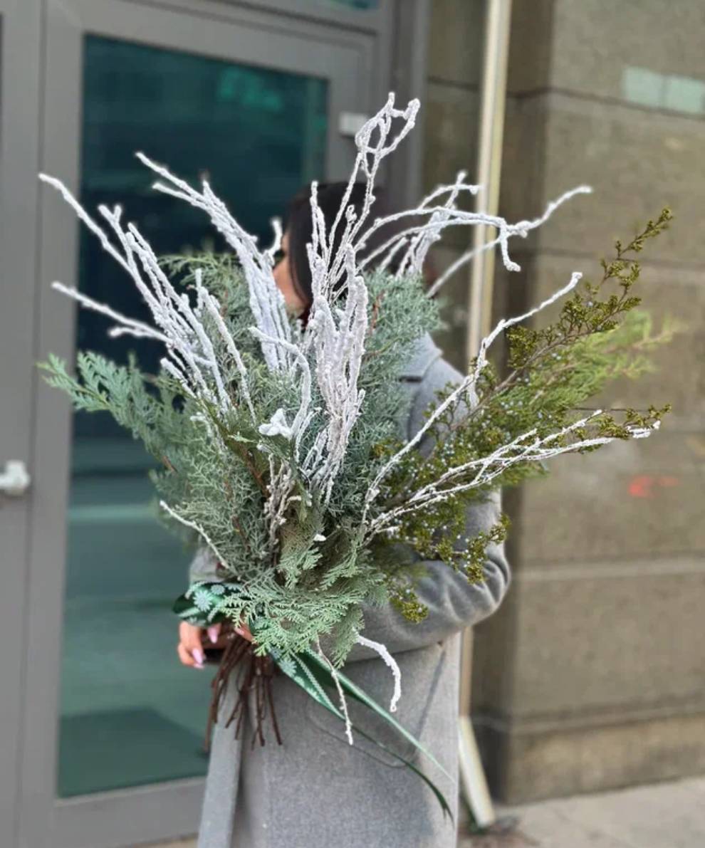 Зимний букет "Первый снег"