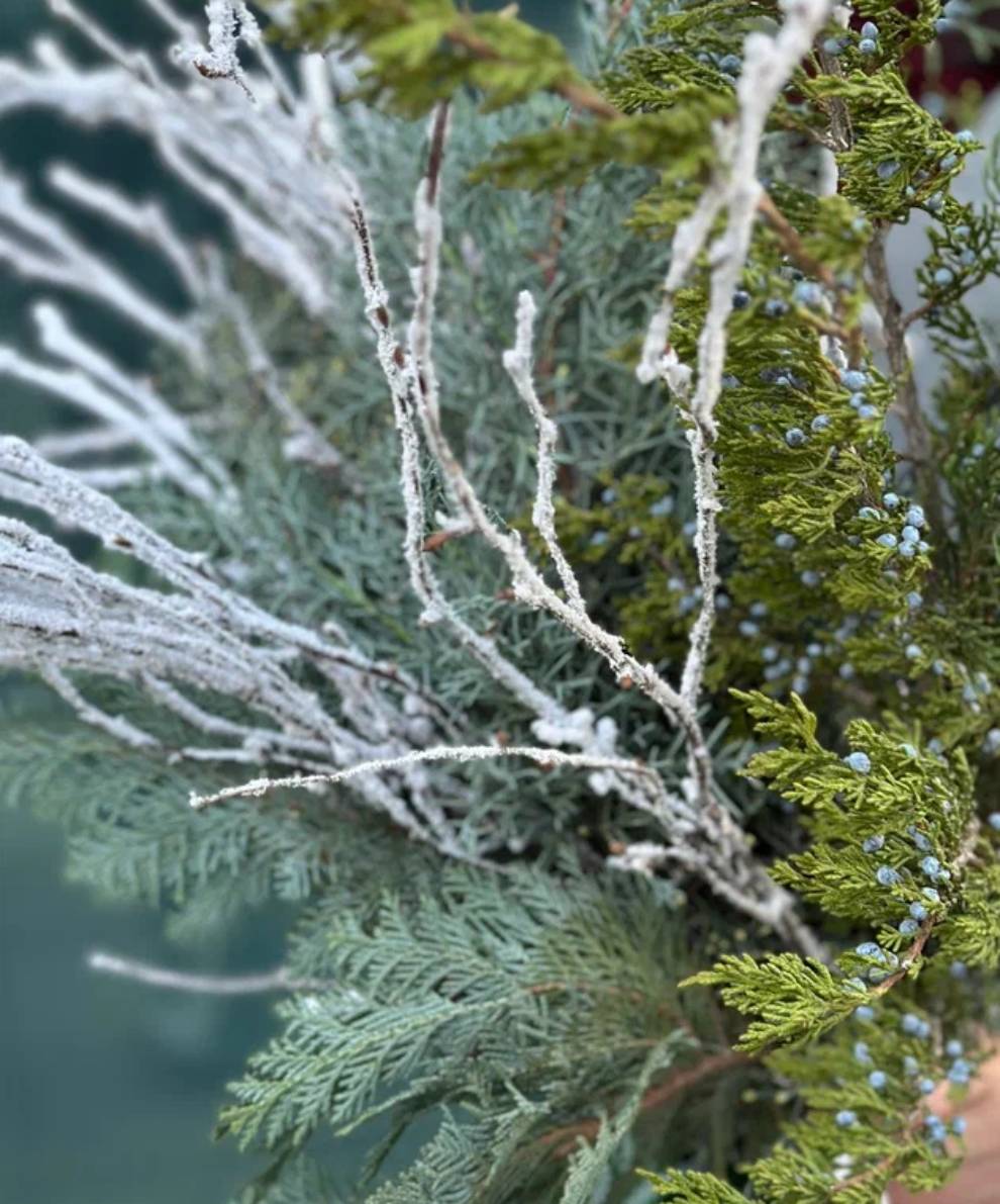 Зимний букет "Первый снег"