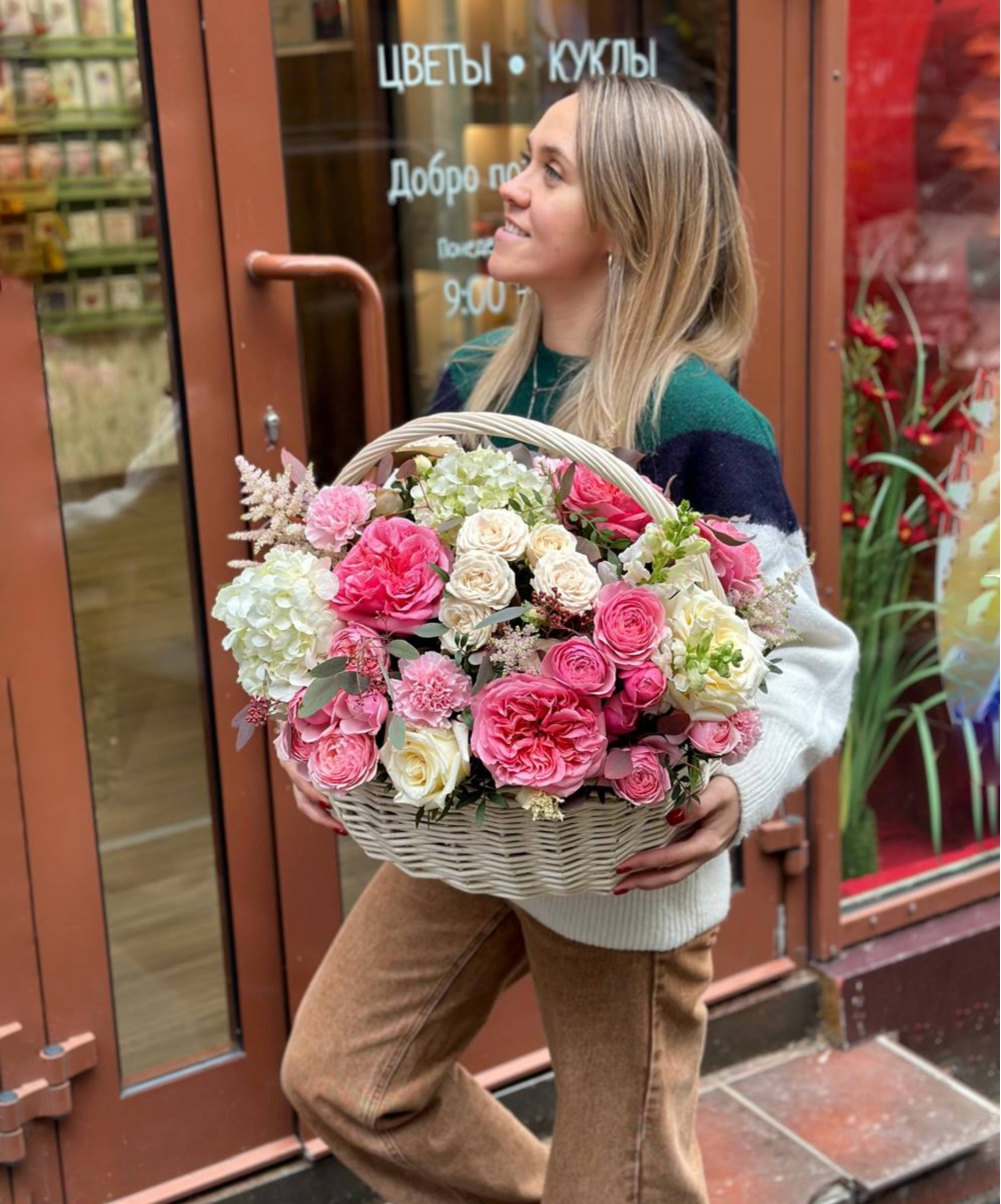 Композиция в корзине №1359