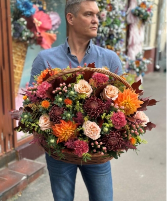 Композиция в корзине №1361
