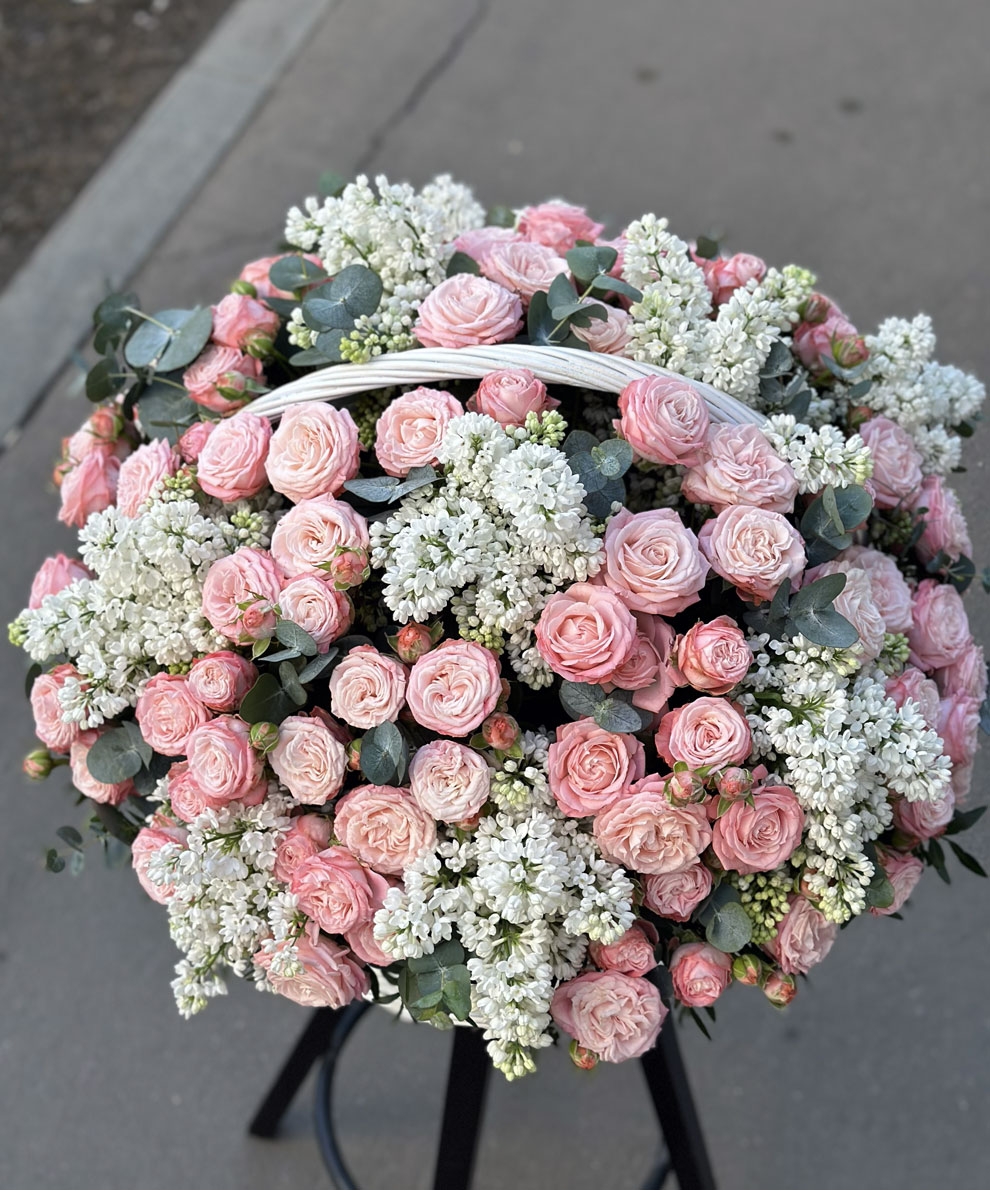 Композиция в корзине №1358